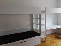 Patrová postel masiv bílý buk | Postele na míru Brno